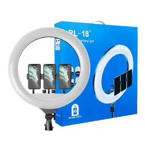 RL-18 18" LED RING LIGHT WITH REMOTE | 3200–5600K
