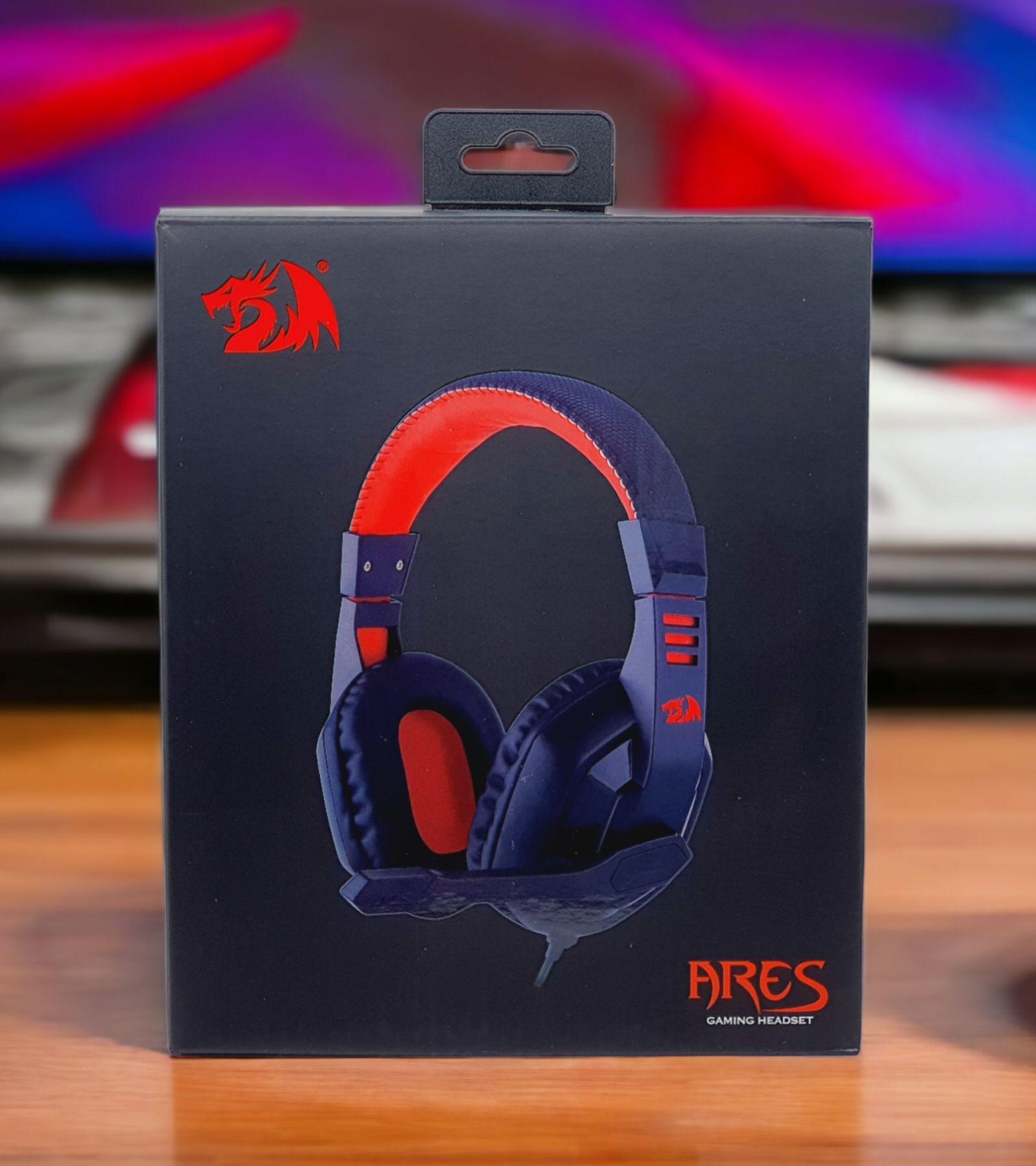 REDRAGON H120 ARES WIRED GAMING HEADSET (STEREO 3.5 MM, MIC)