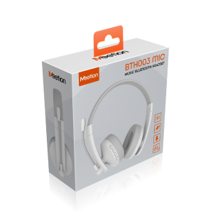 MEETION BLUETOOTH TELEPHONE HEADSET — WIRELESS OFFICE HEADSET WITH NOISE CANCELLATION