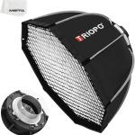 TRIOPO 90CM PORTABLE BOWENS MOUNT SOFTBOX WITH HONEYCOMB GRID K90