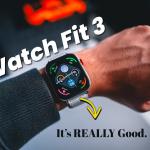 HUAWEI WATCH FIT 3 SMART FITNESS WATCH — AMOLED DISPLAY, GPS, HEALTH TRACKING