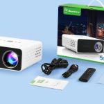 SMARTBARRY HT22 SMART ANDROID WIFI PROJECTOR — 1080P SUPPORT, 500 LUMENS