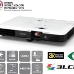 EPSON EB-1780W ULTRA PORTABLE WXGA 3LCD BUSINESS PROJECTOR