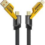 4-IN-1 MULTI USB PD FAST CHARGING CABLE – FAST, VERSATILE & BUILT TO LAST