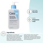 CERAVE SA RENEWING CLEANSER | Salicylic Acid Exfoliating Face & Body Wash