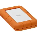 LACIE RUGGED USB-C, 4TB, PORTABLE EXTERNAL HARD DRIVE, DROP, SHOCK, DUST, RAIN RESISTANT