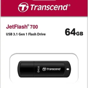 TRANSCEND JET FLASH 700 64GB USB 3.0 PEN DRIVE – HIGH-SPEED FLASH DRIVE