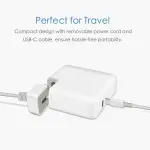 APPLE 87W USB-C POWER ADAPTER (A1719) + USB-C CHARGING CABLE| REPLACEMENT