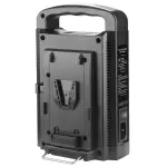 NEEWER V-MOUNT DUAL-CHANNEL BATTERY CHARGER WITH 16.5V DC SUPPLY (V-LOCK)