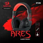REDRAGON H120 ARES WIRED GAMING HEADSET (STEREO 3.5 MM, MIC)