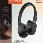 PORODO SOUNDTEC VINTAGE WIRELESS ENC HEADPHONES WITH BLUETOOTH