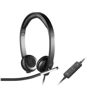 LOGITECH H650E USB STEREO HEADSET FOR PROFESSIONAL VOICE CALLS