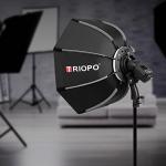 TRIOPO 90CM PORTABLE BOWENS MOUNT SOFTBOX WITH HONEYCOMB GRID K90