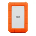 LACIE RUGGED USB-C, 4TB, PORTABLE EXTERNAL HARD DRIVE, DROP, SHOCK, DUST, RAIN RESISTANT
