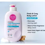 EOS SHEA BETTER BODY LOTION- FRESH & COZY| 24-Hour Moisture Skin Care, Lightweight & Non-Greasy, 16 fl oz