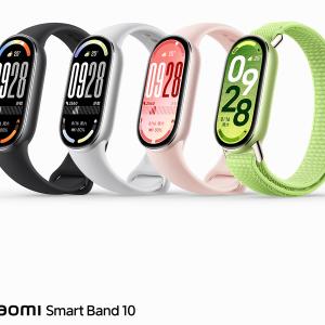 XIAOMI SMART BAND 10 1.72" AMOLED — 1500 NITS, 21-DAYS BATTERY LIFE