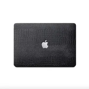 BLACK CROCODILE PU SHELL CASE COVER FOR MACBOOK AIR 13 15 PRO 13 14 15 16