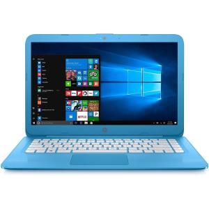 REFURBISHED HP STREAM 14-INCH LAPTOP – INTEL CELERON N3060, 4GB RAM, 32GB STORAGE, WINDOWS 10, BLUE
