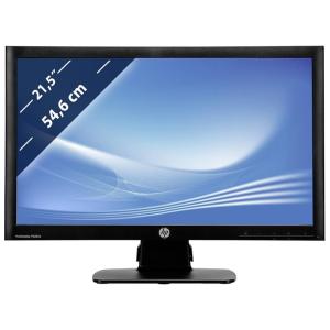 HP PRODISPLAY P222VA 21.5" BLACK LCD MONITOR|REFURBISHED