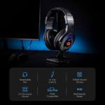 REDRAGON H350 PANDORA RGB USB GAMING HEADSET WITH SURROUND SOUND