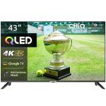 CHIQ U43QM8E 43" QLED 4K GOOGLE TV | DOLBY AUDIO, DBX-TV, CHROMECAST