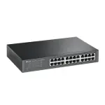TP-LINK TL-SG1024D 24-PORT GIGABIT UNMANAGED SWITCH – FANLESS METAL, PLUG-AND-PLAY, ENERGY-EFFICIENT 10/100/1000 MBPS