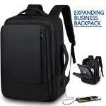 ZHYRZNG DOUBLE LAYER TRAVEL BACKPACK STUDENT SCHOOL BAG WITH LAPTOP COMPARTMENT