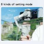 YESIDO SF18 3-AXIS SMARTPHONE HOLDER GIMBAL STABILISER FACE TRACKING SELFIE STICK