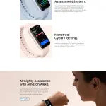 AMAZFIT BAND 7 FITNESS TRACKER — 1.47″ AMOLED, ALEXA, 18-DAY BATTERY WITH INBUILT ALEXA