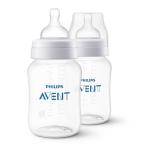 2PCS PACK OF AVENT ANTI-COLIC BABY FEEDING BOTTLES 120ML