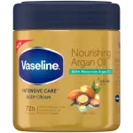 VASELINE INTENSIVE CARE ARGAN OIL STRETCH MARKS REPAIR BODY CREAM 400ML