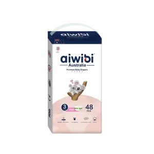 AIWIBI 3 MIDI BABY DIAPERS – SOFT, ABSORBENT & LEAKPROOF