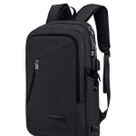 SLIM LAPTOP BACKPACK, ANTI THEFT BACKPACK WITH USB CHARGING PORT, TRAVEL DURABLE