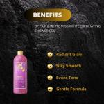 FAIR AND WHITE MISS WHITE EXFOLIATING SHOWER GEL 940ML 31.78 FL OZ