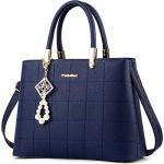 WOMEN’S TOTE SATCHEL PU LEATHER HANDBAG