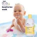 BOOTS BABY HEAD TO TOE BODY WASH 500ML