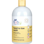 BOOTS BABY HEAD TO TOE BODY WASH 500ML