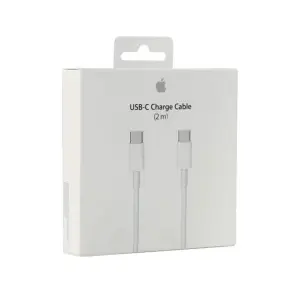 APPLE USB-C CHARGE CABLE (2M) – ORIGINAL FAST CHARGING & DATA TRANSFER CABLE