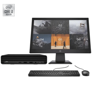 HP 260 G4 – CORE I3 10TH GEN, 8GB RAM, 128GB SSD MINI DESKTOP FULL SET