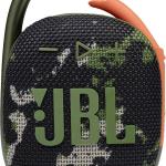 JBL Clip 4 Ultra-Portable Waterproof Bluetooth Speaker – 10H Battery, USB-C, Carabiner
