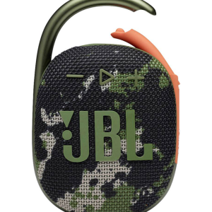JBL Clip 4 Ultra-Portable Waterproof Bluetooth Speaker – 10H Battery, USB-C, Carabiner