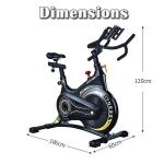 HAPPYGAM-65 SPINNING BIKE — INDOOR CYCLING WITH RPM DISPLAY
