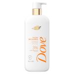 DOVE EXFOLIATING BODY WASH GLOW RECHARGE with 3% Vitamin C Brightening Serum