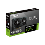 ASUS DUAL GEFORCE RTX™ 4060 OC EDITION 8GB GDDR6 | GRAPHICS CARD
