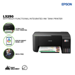 EPSON ECOTANK L3250 WI-FI ALL-IN-ONE INK TANK PRINTER | LOW-COST PRINTING, SMART PANEL & WI-FI DIRECT