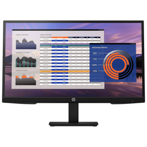 HP 27H G4 27" IPS FHD 60HZ MONITOR 5MS HEIGHT/TILT, VGA, HDMI & DISPLAYPORT