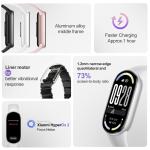 XIAOMI SMART BAND 10 1.72" AMOLED — 1500 NITS, 21-DAYS BATTERY LIFE