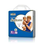 SOFTCARE GOLD BABY DIAPERS LARGE 40 PCS