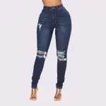 SKINNY RIPPED JEANS WOMEN