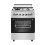 HISENSE 60X60CM COOKER; 3 GAS BURNERS + 1 ELECTRIC HOTPLATE W/ ELECTRIC OVEN | HF631GEES